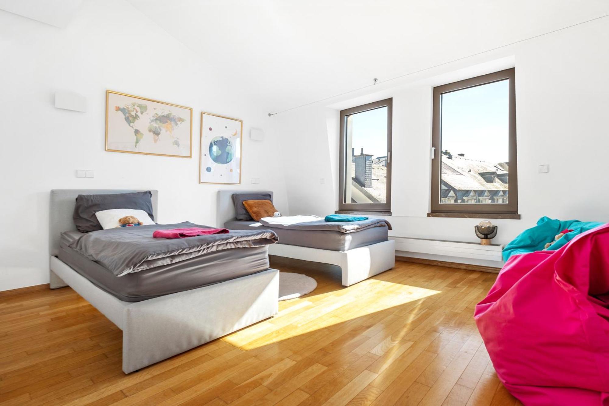 160m2 Penthouse In The Centre With A Balcony And The View Appartement